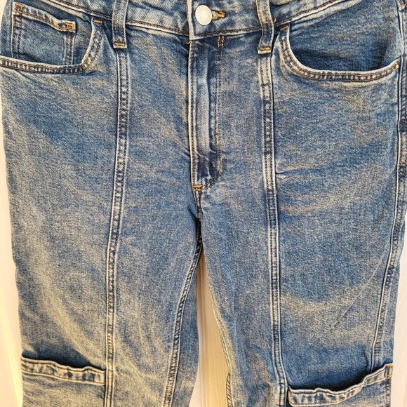 H&M Jeans Youth size 13-14ca straight cargo - Picture 10 of 11